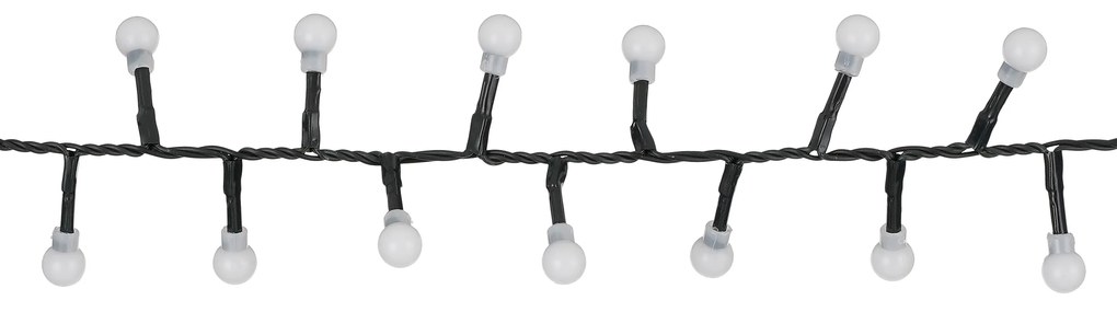 Ghirlandă luminoasă verde cu 550 LED-uri albe 14m IP44 - Comet