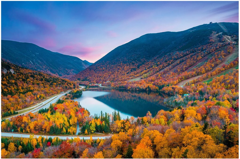 Tablou - White Mountain, New Hampshire, USA (90x60 cm)