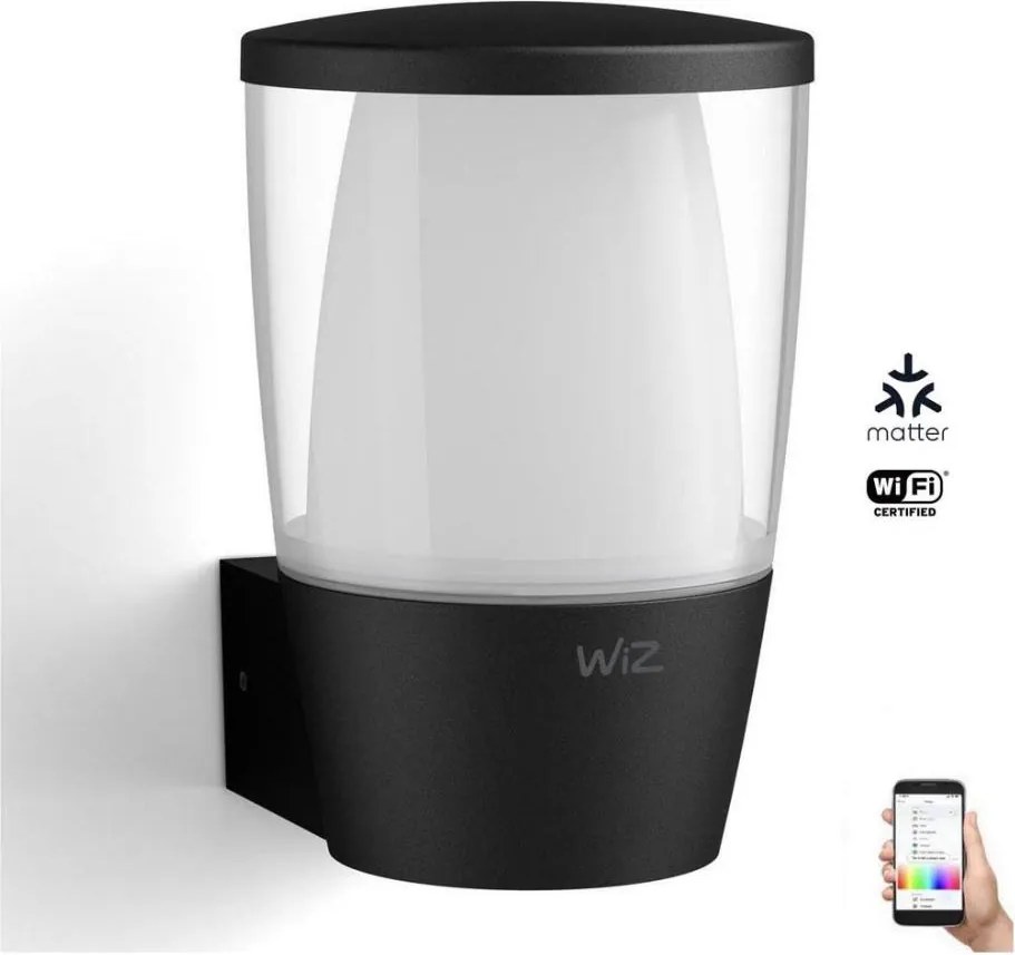 WiZ - Lampă LED RGBW reglabilă ELPAS LED/8,5W/230V IP44 Wi-Fi pentru exterior