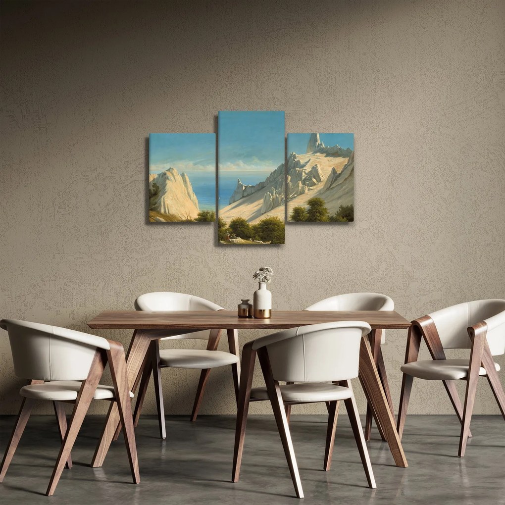 Tablou - Georg Emil Libert, View of Sommerspiret, the Cliffs of Møn, reproducere (90x60 cm)