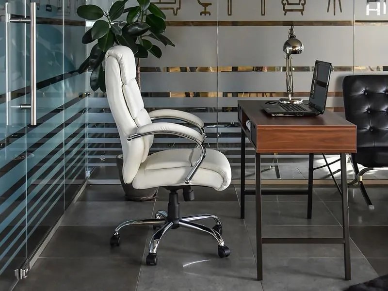 Fotoliu Luxus (alb + crom). Promo -20%. 1109949