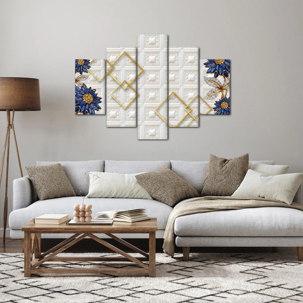 Tablou - Flori de diamant (150x105 cm)