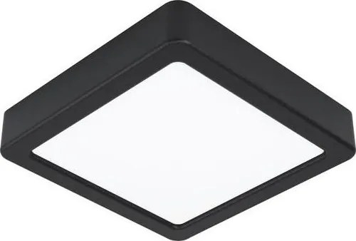 Eglo 78813 - Plafonieră LED FUEVA LED/11W/230V 16x16 cm neagră