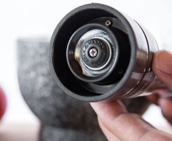 Cole&Mason DERWENT set 2 râșnițe sare și piper, 19 cm, antracit