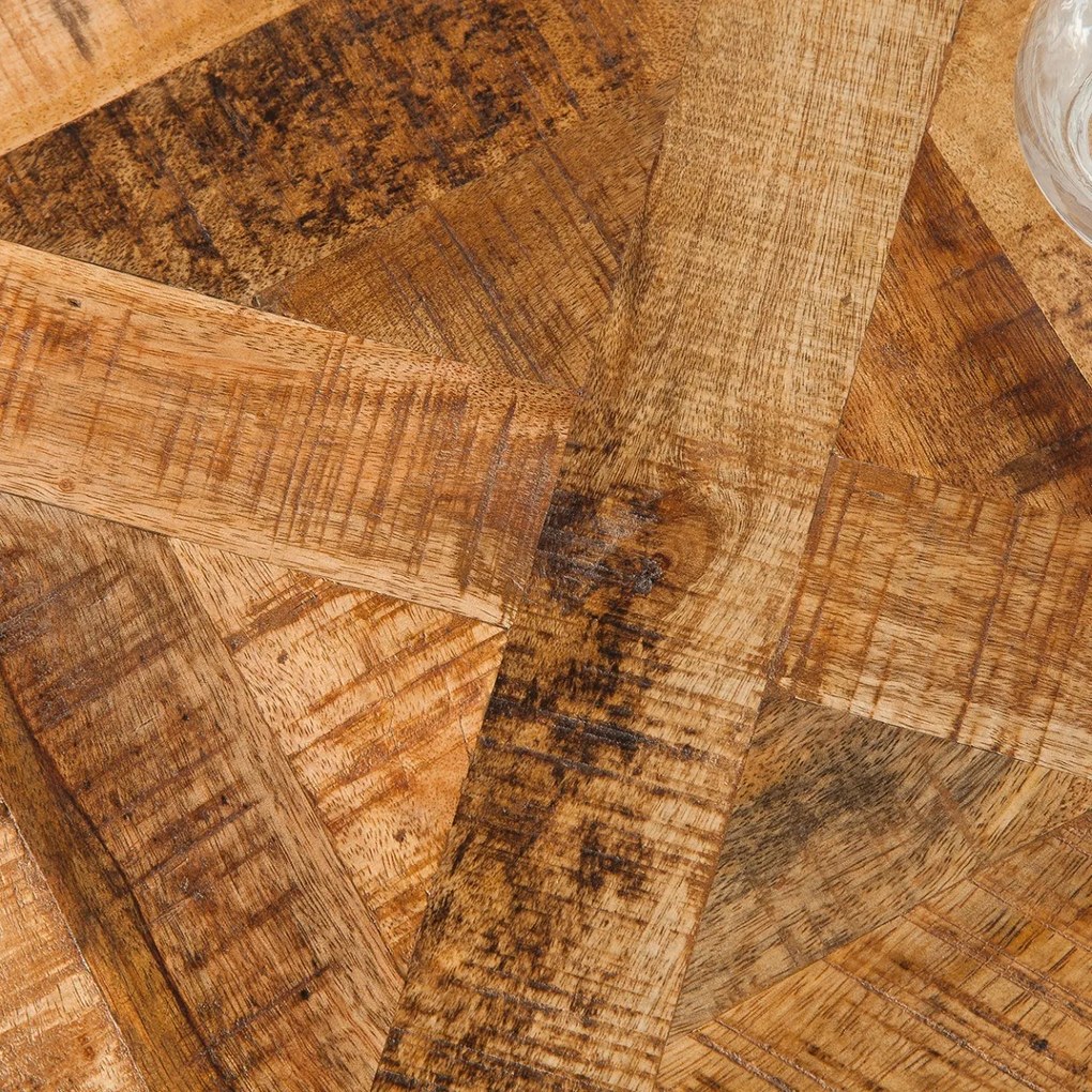 Masa design industrial Infinity Home 200cm, mango natur