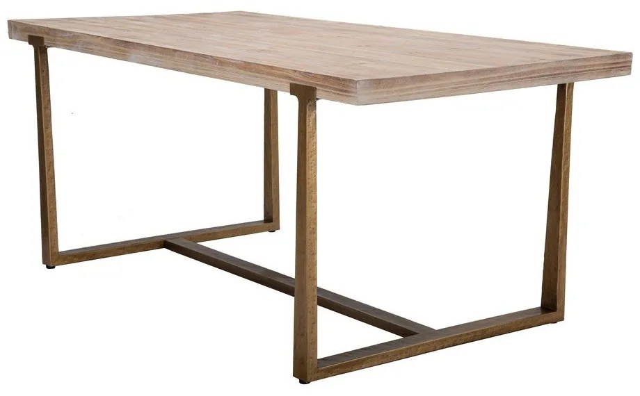 Masă de dining în culoare naturală 180x90 cm Ankara – Mauro Ferretti