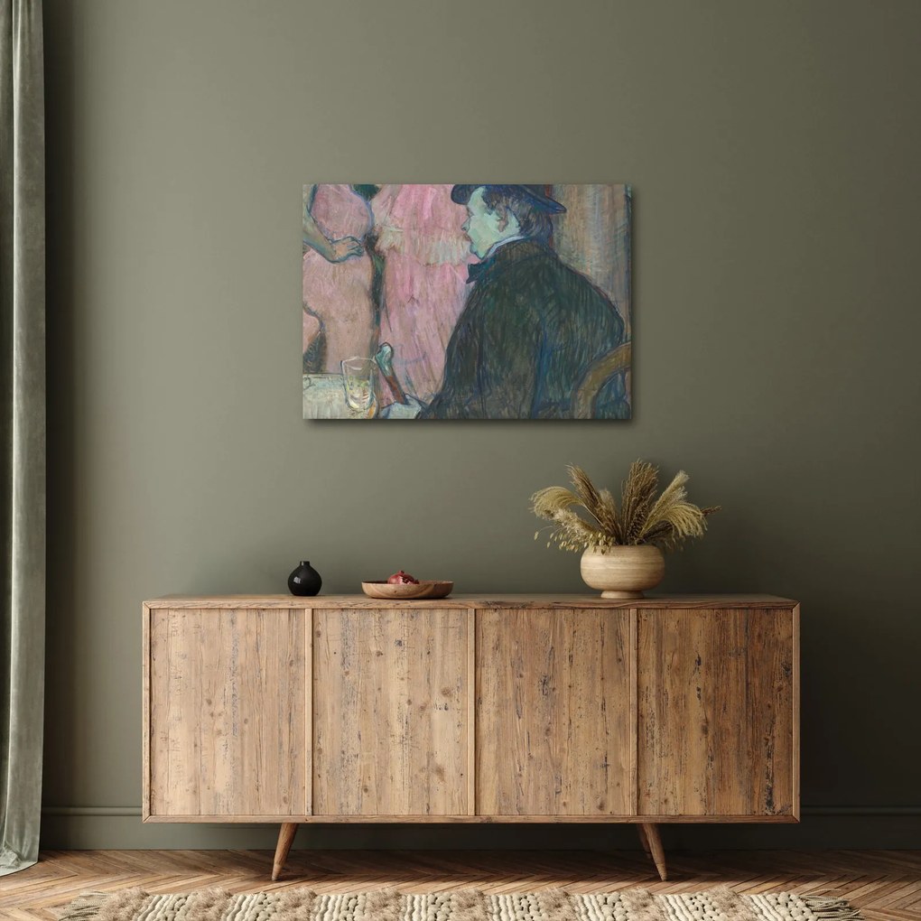 Tablou - Henri de Toulouse-Lautrec, Maxime Dethomas, reproducere (70x50 cm)
