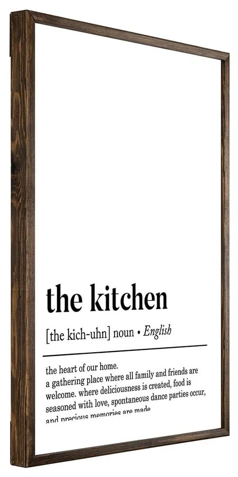 Poster cu ramă 50x70 cm Kitchen – Wallity