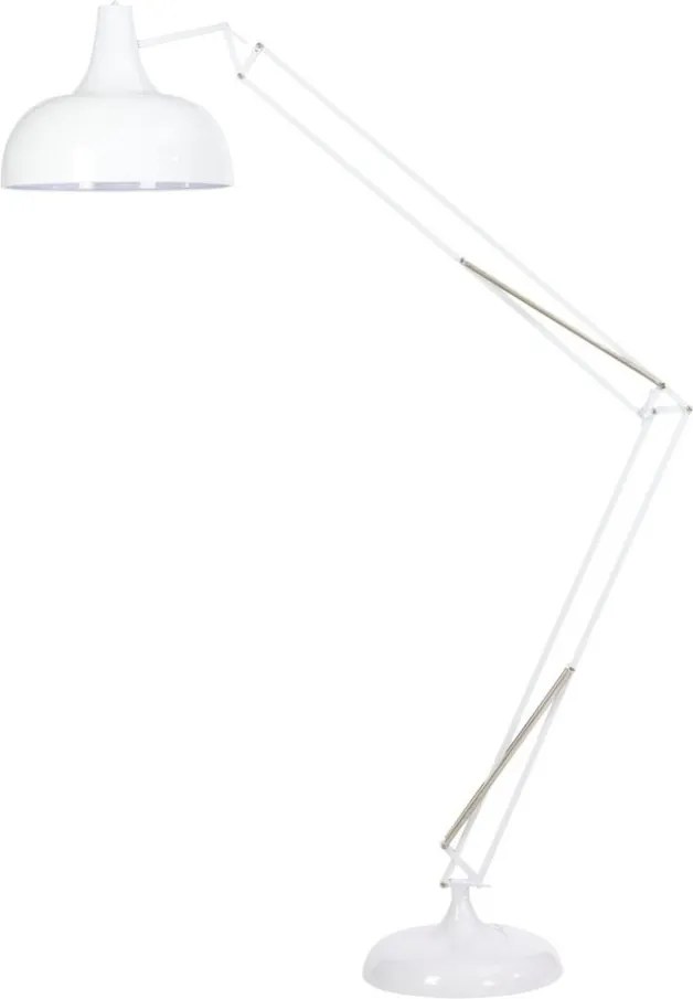 Lampadar, lampa de podea moderna, brat articulat, finisaj alb, GIANT-XL-W MUNO Design