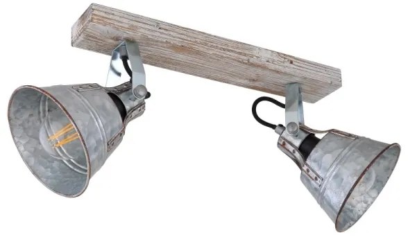 Spot GÜNTHER 2xE27/60W/230V Globo 15366Z-2