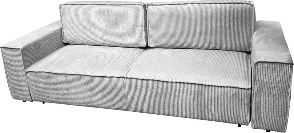 Canapea extensibilă, gri deschis, HARPERA BIG SOFA