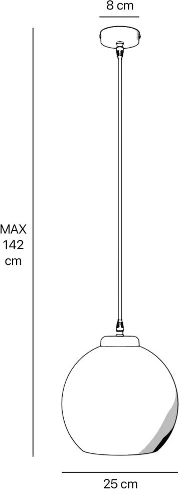 Lustra, Pendul din alama Globe