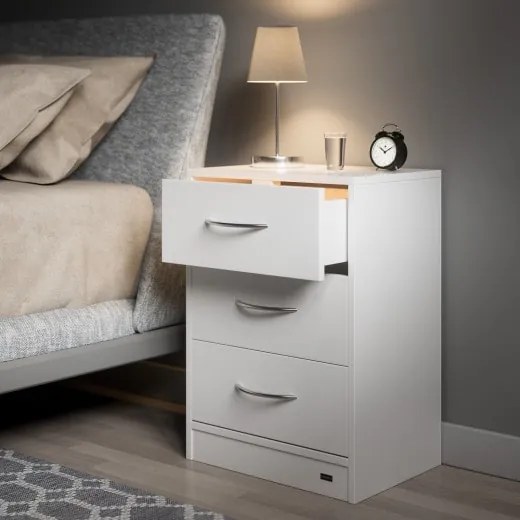 Deuba Noptiera Eloise 54x39x28cm - LED alb