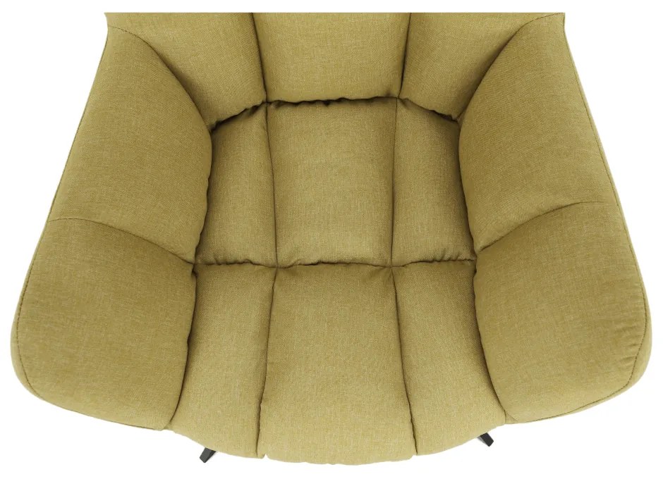 Scaun de design ţesătură fistic, KOMODO