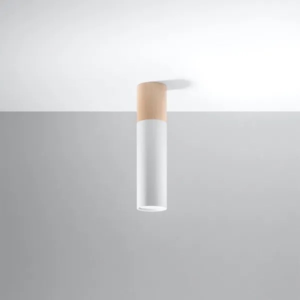 Plafonieră PABLO 1xGU10/40W/230V alb