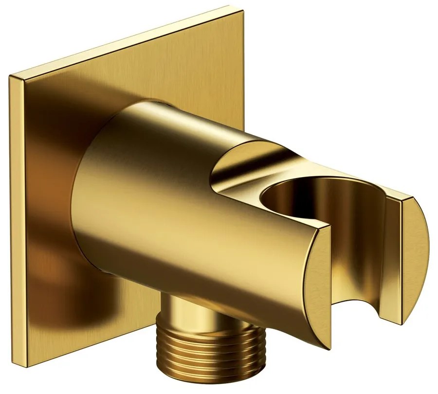 Cot de iesire cu suport para de dus Omnires auriu periat