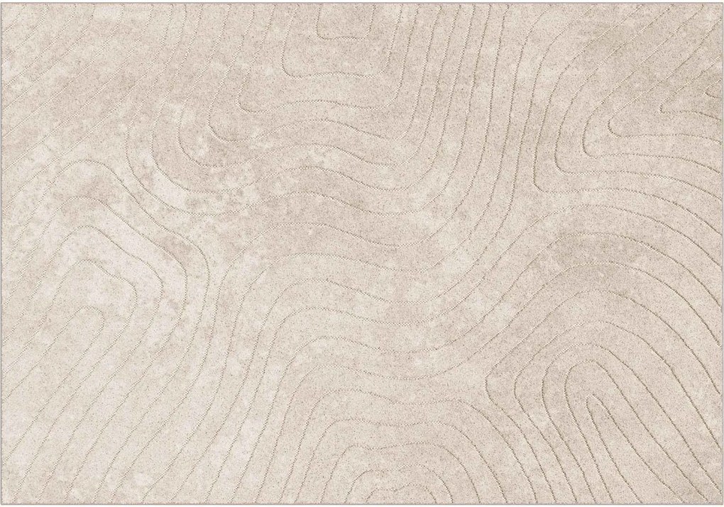 vidaXL Covoare de zonă PALMERAS Bej 230 x 160 cm Poliester