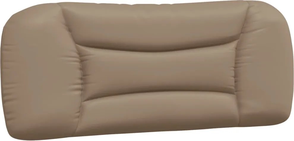 vidaXL Pernă pentru tăblie pat, Hvar, cappuccino, 100 cm, piele artificială