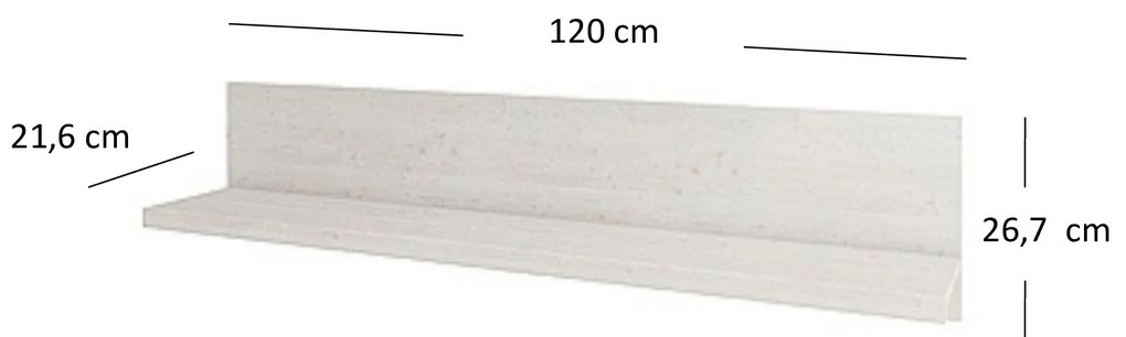 Poliță Marlene (Pin vintage). 1053033