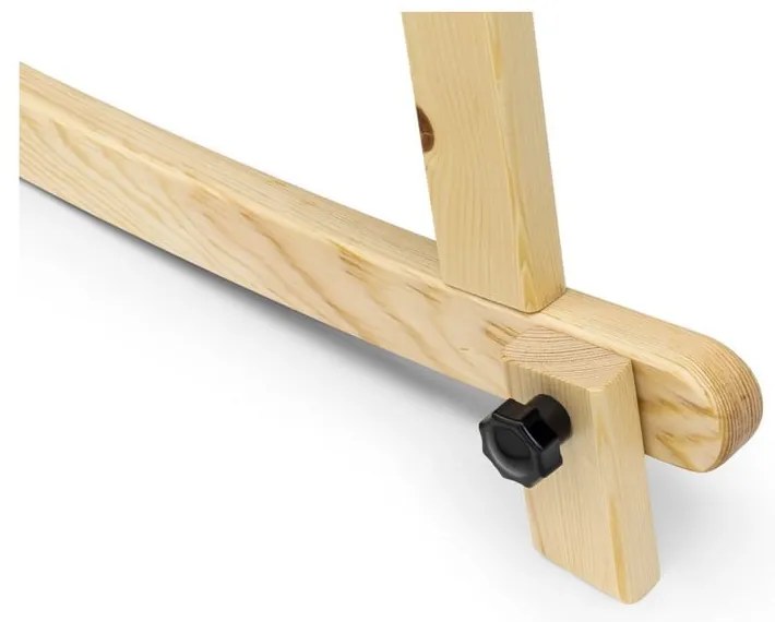 Pătuț leagăn roz/natural Hier – Kalune Design