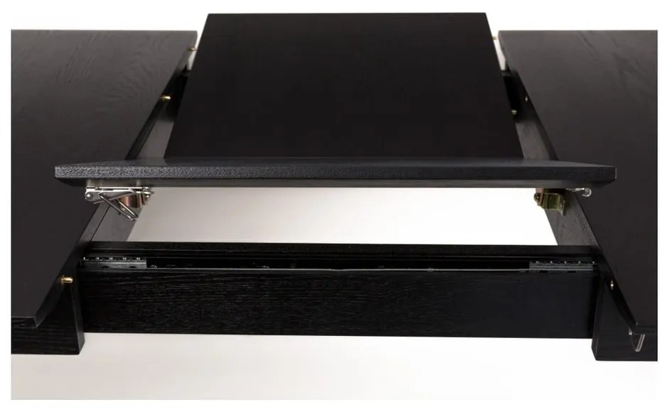 Masă extensibilă Zuiver Glimps, 120 x 80 cm, negru