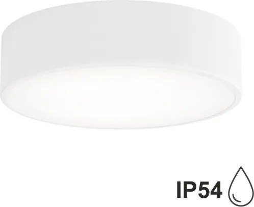 Brilagi - Plafonieră LED RGBW dimabilă pentru baie CLARE, 2xE27/9W/230V, IP54, Wi-Fi, albă