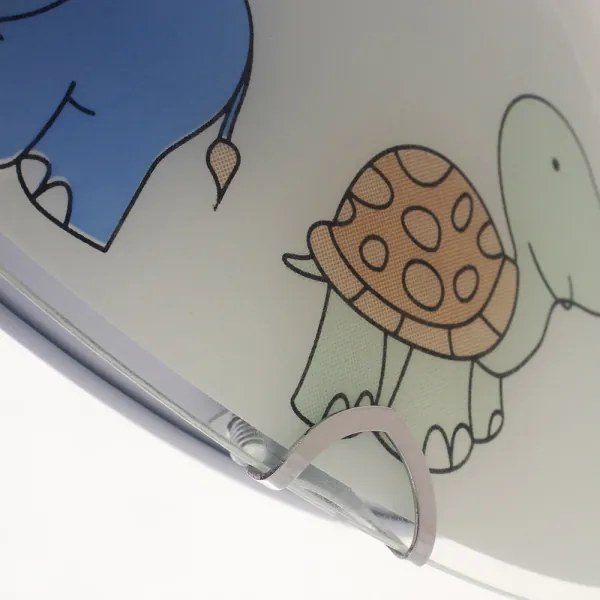 Globo 40607 - Plafonieră copii KIDDY 2xE27ILLU/60W/230V