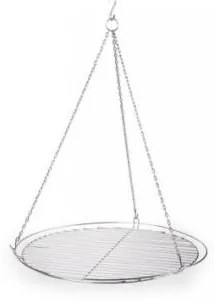 Grilaj, grill, pentru gratar, rotund, cu lant, 50 cm, Perfect Home