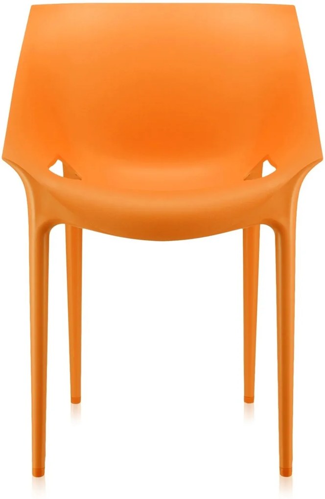 Scaun Kartell Dr. Yes design Philippe Starck &amp; Eugeni Quitllet, portocaliu