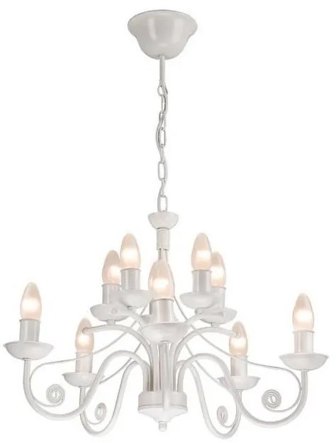 Lustră pe lanț DONATO 10xE14/40W/230V