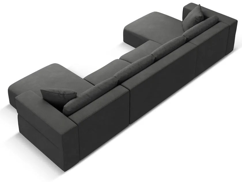 Colțar gri închis (în formă de "U") Esther – Milo Casa