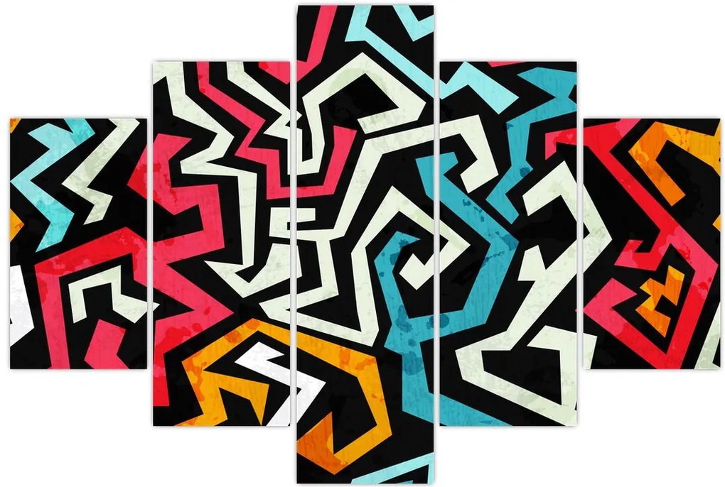 Tablouabstracție grafică (150x105 cm)