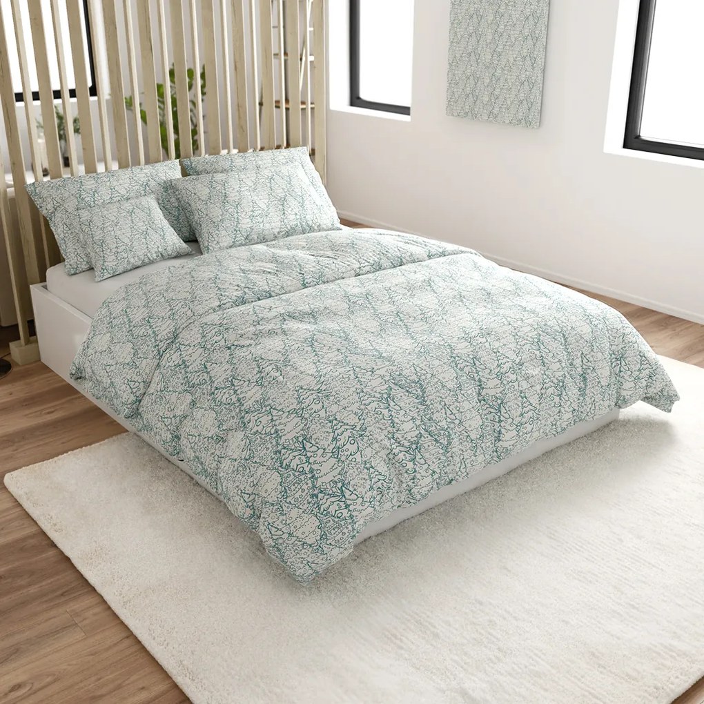 Lenjerie de pat din bumbac FROSTLINE albă Dimensiune lenjerie de pat: 70 x 90 cm | 140 x 200 cm