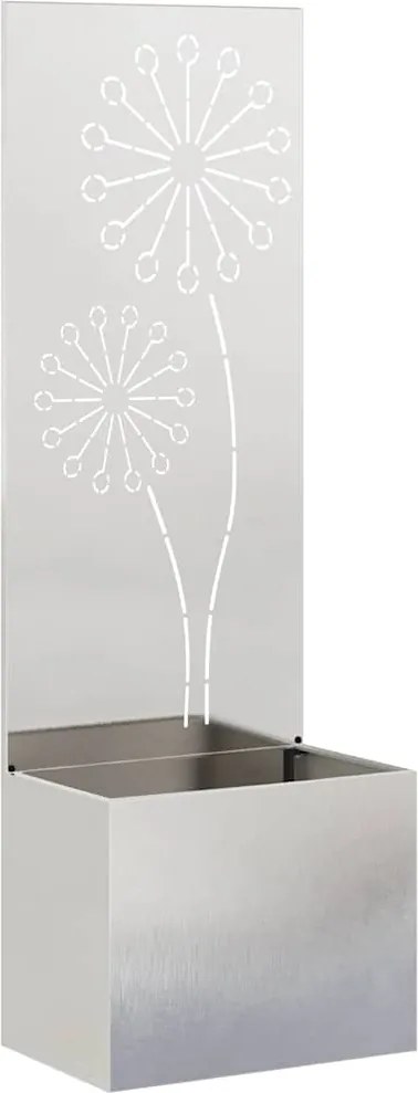 vidaXL Ecran de intimitate pentru grădină Argintiu 50 x 140 cm