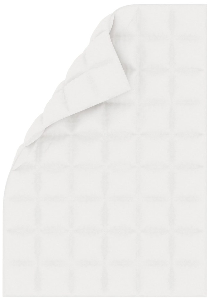 Set 3 piese Luna Silver, Pilota 220 x 200 cm, 2 Perne 50 x 70 cm, fibra siliconata, bumbac
