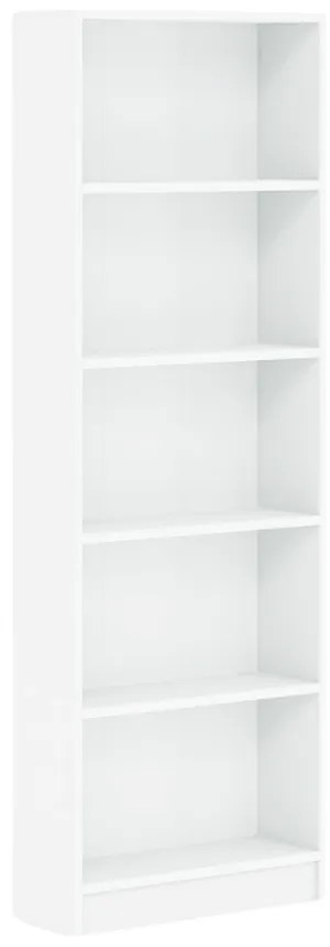 Biblioteca Smart Home, 5 rafturi, 60 x 180 x 20 cm