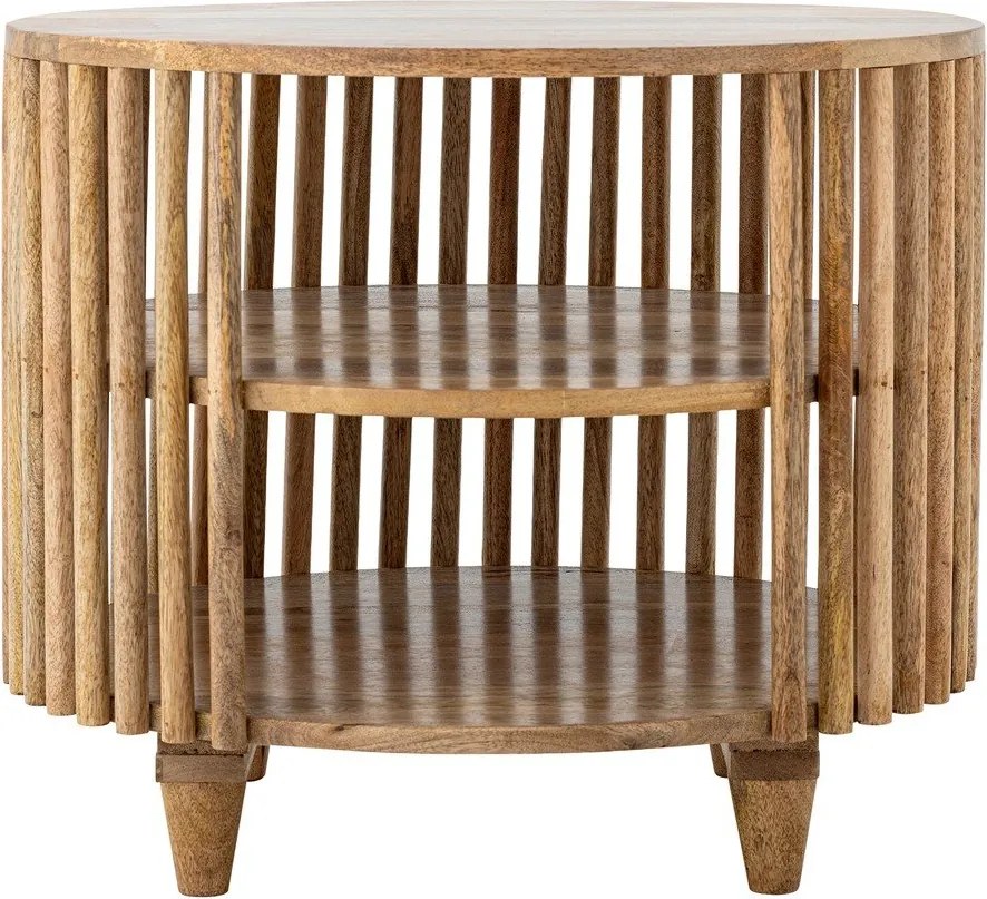 Măsuță de cafea în culoare naturală rotundă din lemn de mango ø 60 cm Sali – Bloomingville