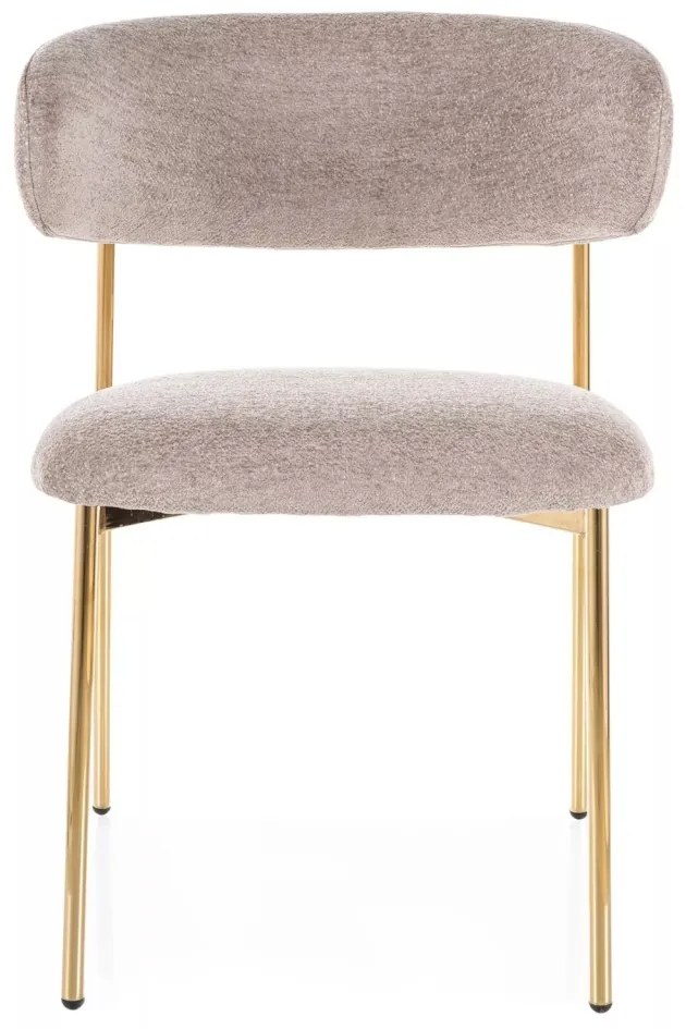 Scaun Elton bej inchis/auriu Raven30