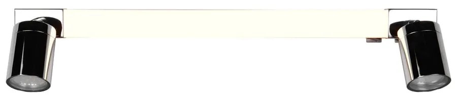 Aplică de perete argintiu-lucios LED Enrico – Trio