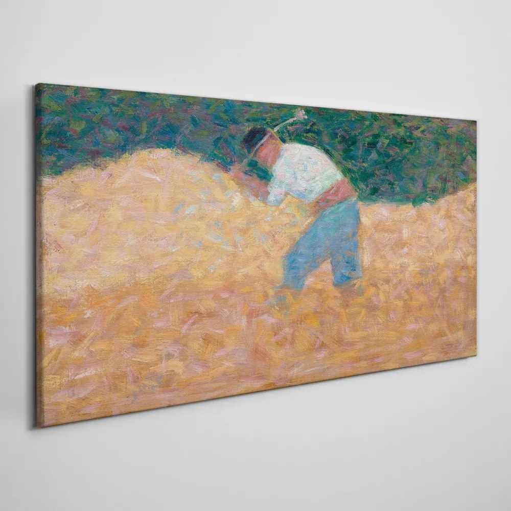 Tablou canvas Spărgător de pietre Seurat