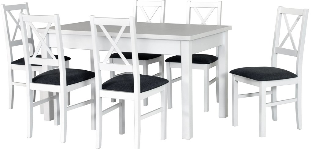 Set masă scaune pentru sufragerie Elrin (pentru 6 până la 8 persoane). 608107