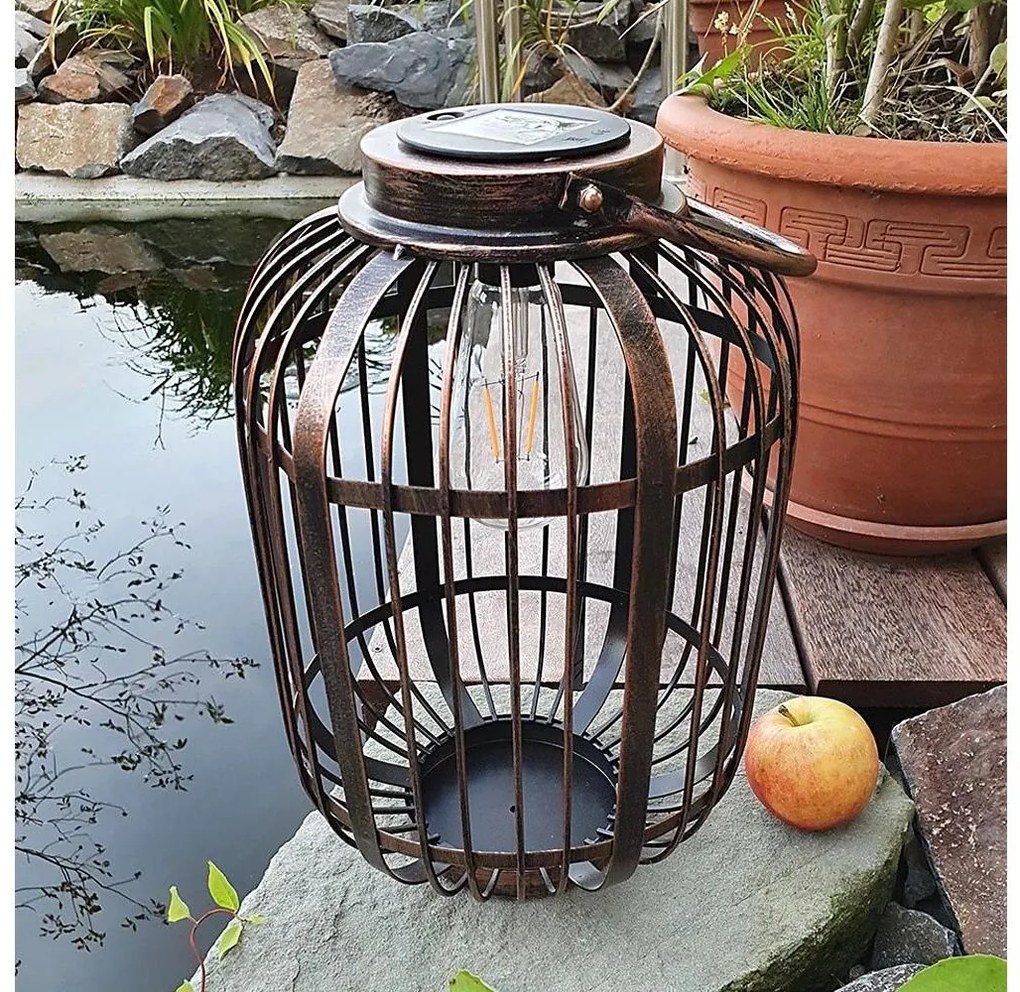 Corp de iluminat LED solar LORETA 1xE27/1,2V 600 mAh IP44