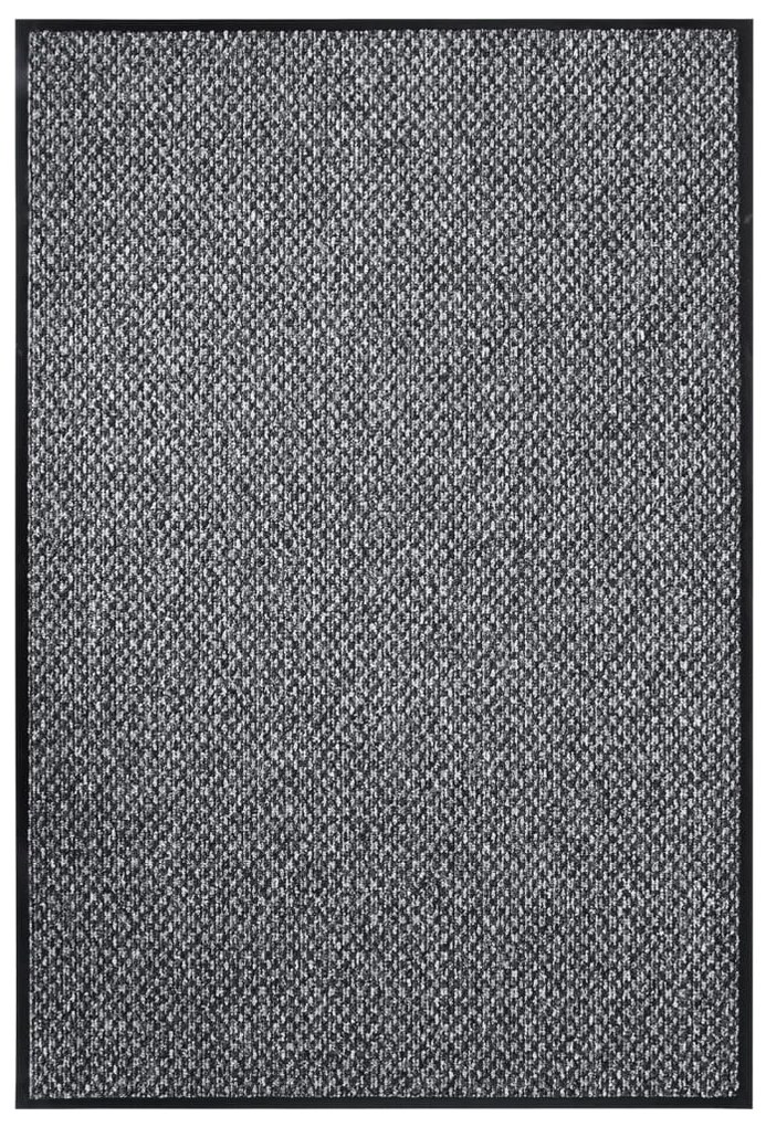 vidaXL Covoraș de ușă, gri, 80x120 cm