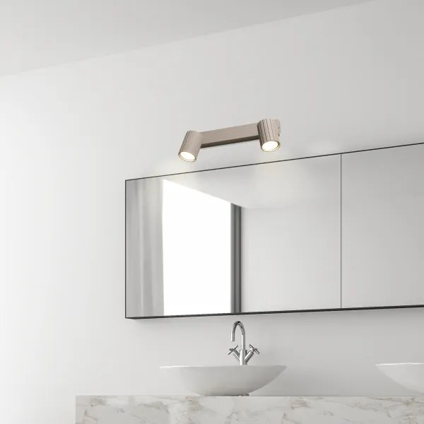 Brilagi - Spot de tavan CRISPINA, 2x GU10/10W/230V, bej