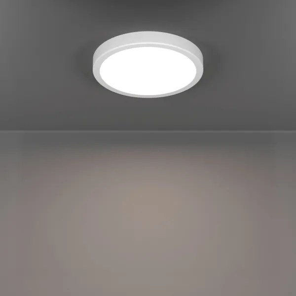 Eglo 901333 - Plafonieră LED FUEVA pentru baie, 11,5 W, 230 V, Ø21,1 cm, IP44, albă