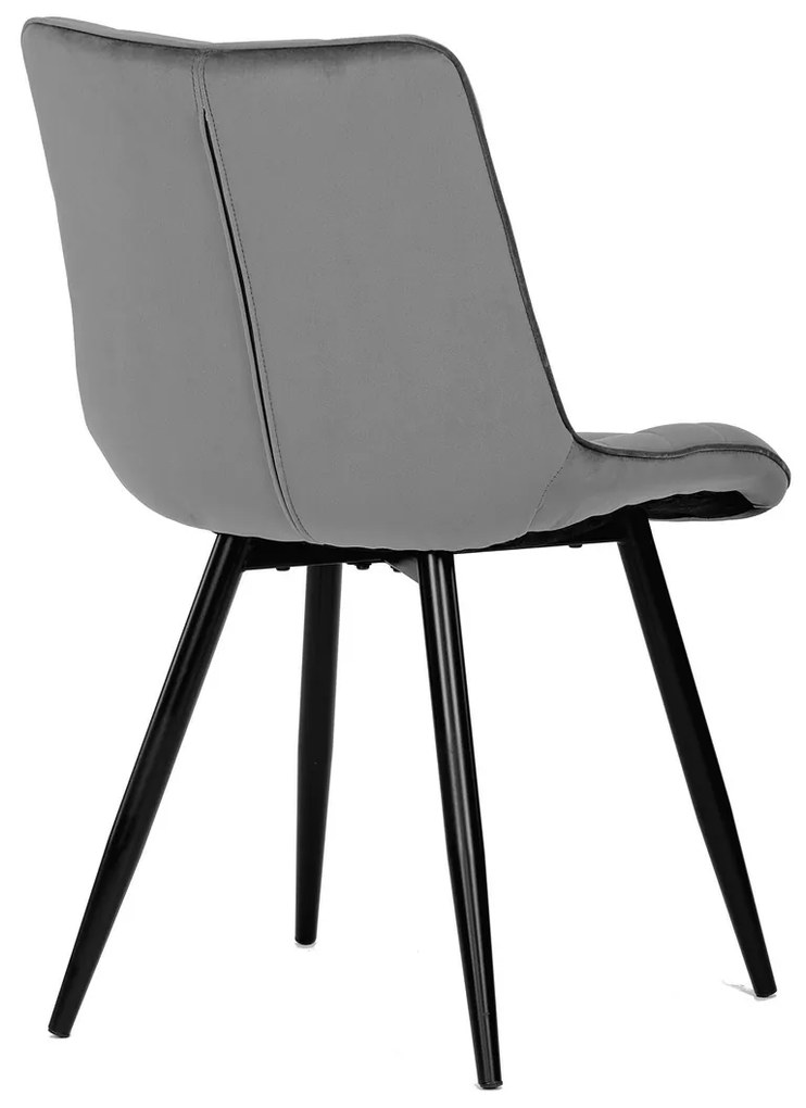 Set de scaune de sufragerie CT-384 GREY4, 4 buc