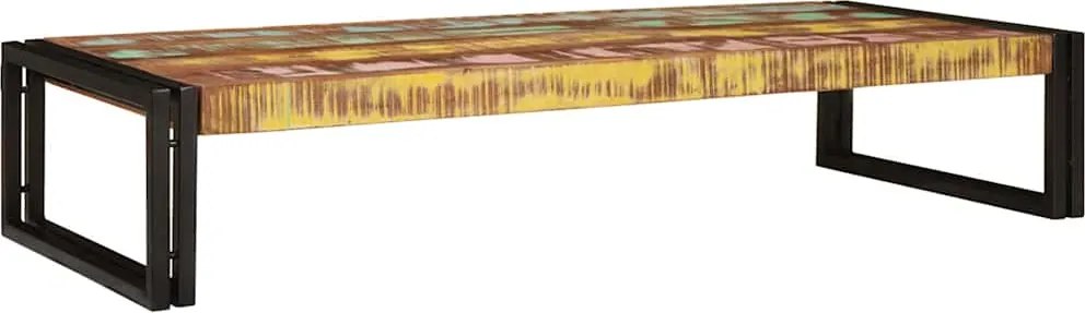 vidaXL Raft pentru baie cu raft Multicolour 120 x 50 x 23 cm