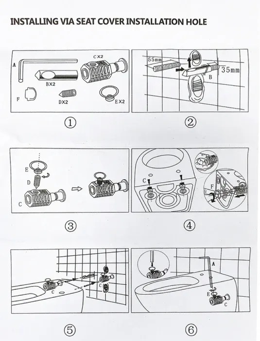 Set vas wc suspendat rimless cu capac soft close Oslo si set rezervor wc incastrat Grohe Rapid SL cu set fixare si clapeta crom Skate Cosmopolitan