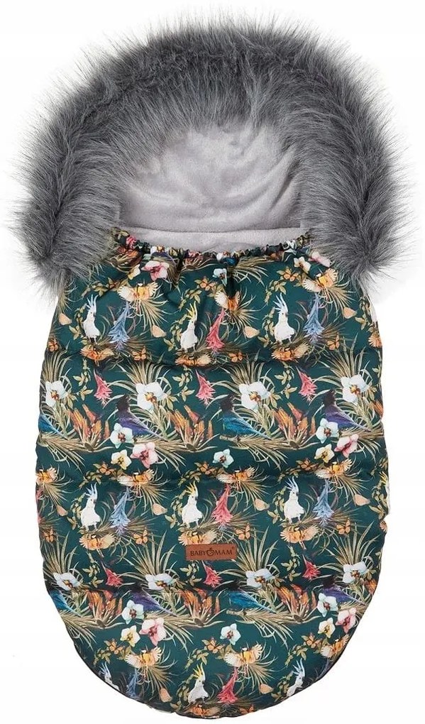 ShopJK SAC DE IARNĂ PENTRU CĂRUCIOR - FLOWER GARDEN - 016540