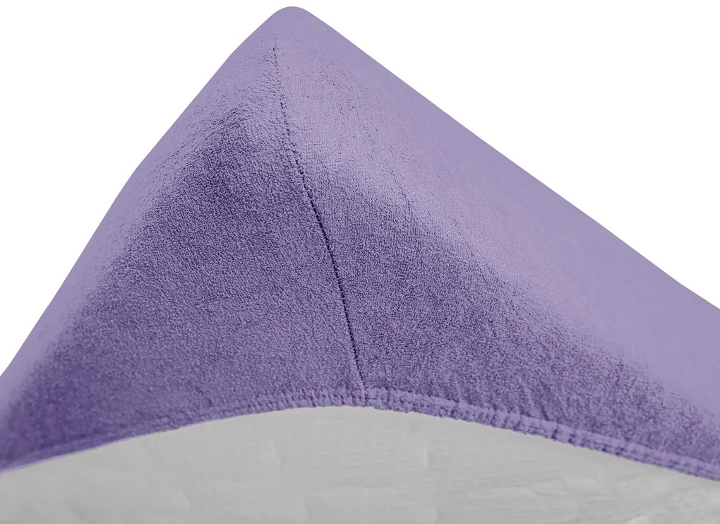 Cearsaf Terry EXCLUSIVE 140x200 cm culoarea liliacului